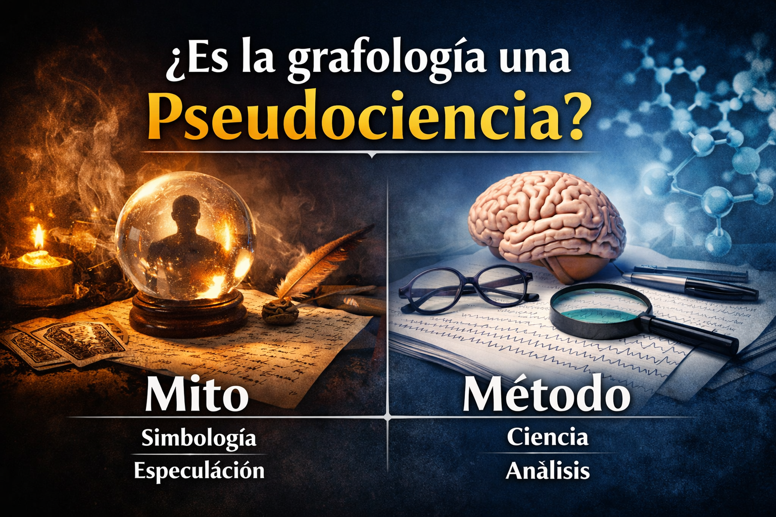 “¿Es la grafología una pseudociencia? Debate entre mito y método científico”