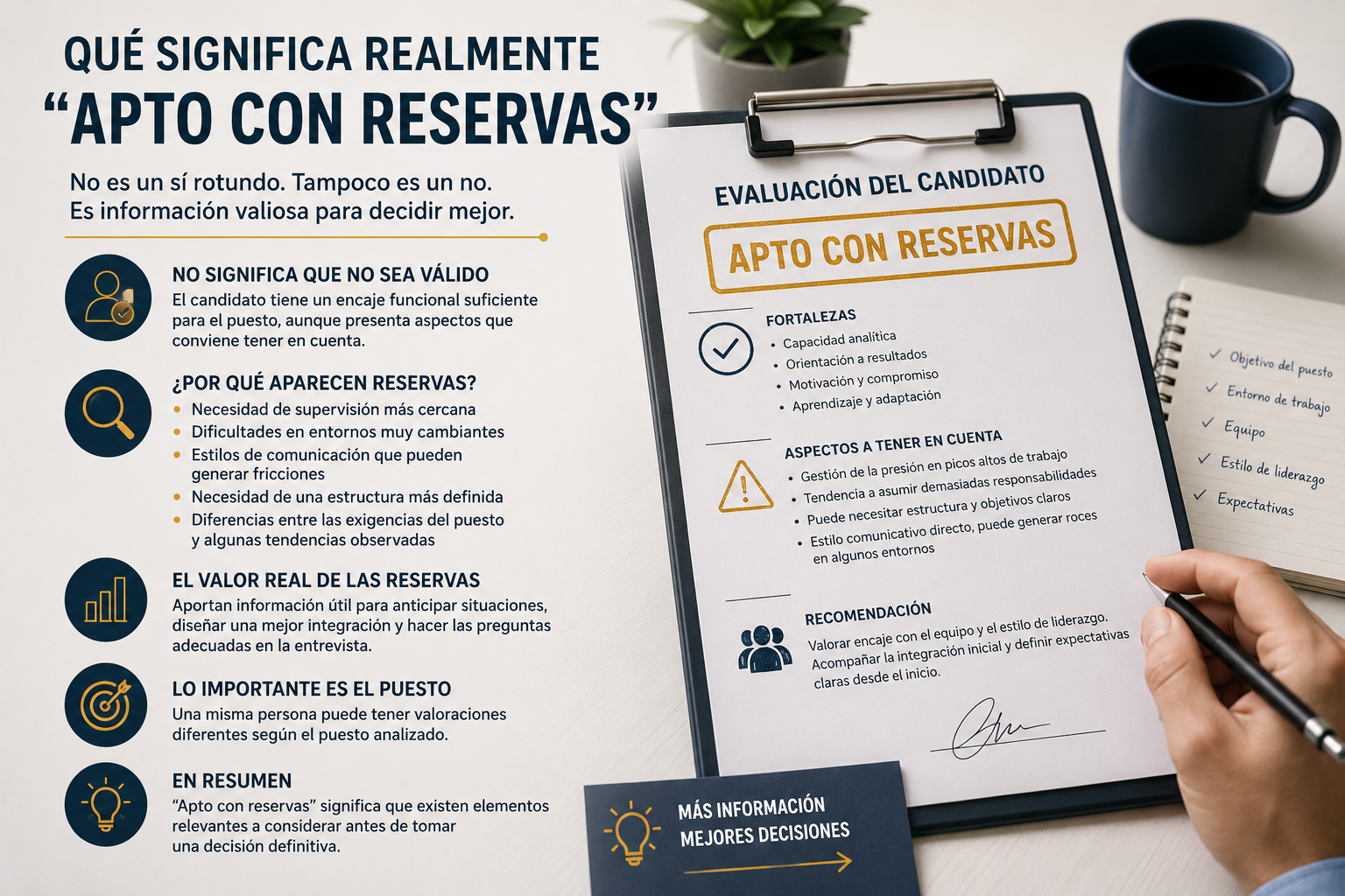 Qué significa realmente un «Apto con reservas»